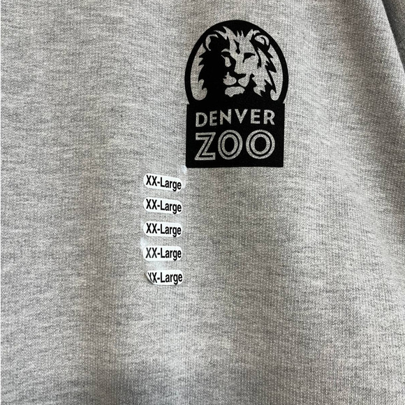Kastlfel Lion Sweatshirt Denver Zoo Size XXL NWT Unisex - Picture 6 of 7